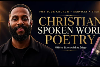 write and record christian spoken word poetry for your church