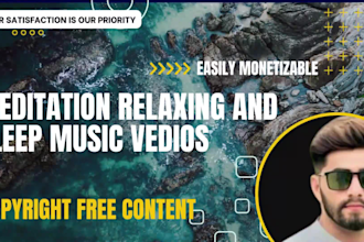 create youtube channel 10 HD meditation relaxing music vedios