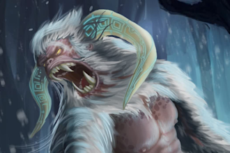 draw fantasy creatures and custom monster illustration