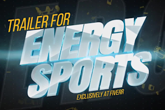 create high energy sports, fitness promo and trailer videos