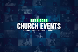 create an event promo, church and conference promoting