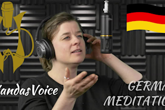 give you a deepdown meditation voice