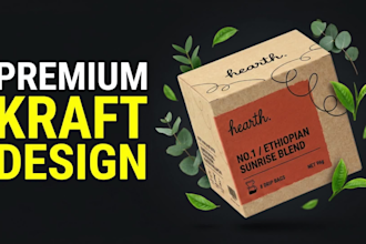 do product packaging box design and amazon packaging design