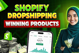 find shopify dropshipping winning products, shopify winning product research