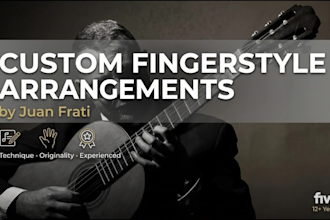 create fingerstyle arrangements and covers of any song