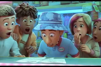 create 3d animation video and 3d character design, 3d cartoon music video
