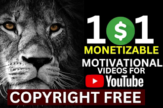 create motivational videos for youtube