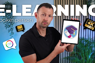 create an engaging elearning video course