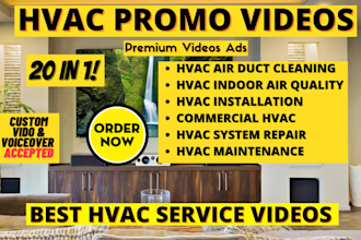 create unlimited custom hvac service explainer video