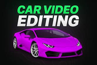 edit car videos for reels and tiktok