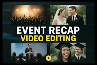edit cinematic story driven event recap videos