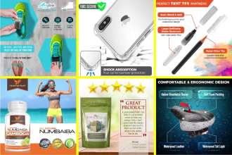 design super product listing images for amazon and ebay