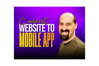 convert your website to a custom android app with webview