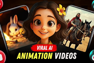create ai animation story, ai animated videos, ai cartoon videos