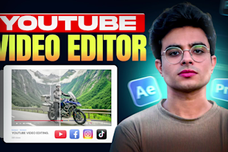 be your youtube video editor and social media editor