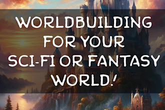 worldbuild for your fantasy or sci fi world