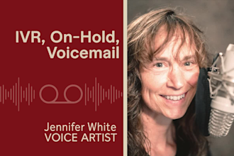 record a professional IVR voice over or voicemail greeting
