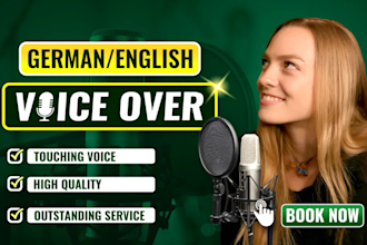speak every voice over by tomorrow