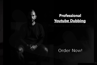 professionally localize and synchronize videos in german male