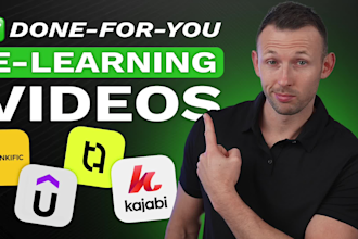 create an engaging elearning video course
