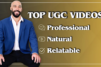 be your ugc spokesperson actor with an australian accent