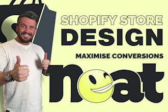 design or redesign your shopify store