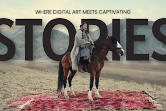 create a cinematic 4k music video or lyric video
