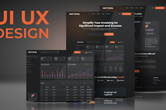 do saas UI UX design web app design and desktop application design in figma