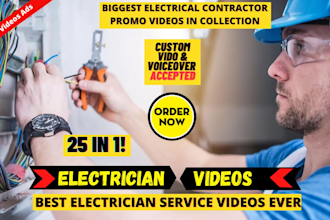make electrician or electrical contractor explainer video ad