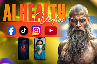 create ai health videos, ai history shorts, ai reels and ai tiktok videos