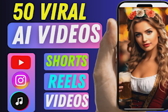 make ai history youtube shorts, ai health videos, ai tiktok videos, ai reels