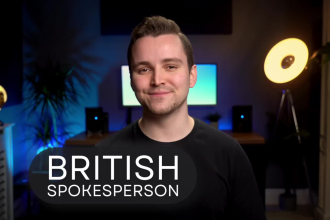 create a stunning spokesperson video for you