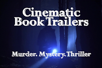 create a cinematic ai generated book trailer for your novel