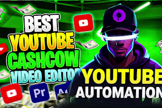 create finance, crypto videos for automated cash cow youtube channel