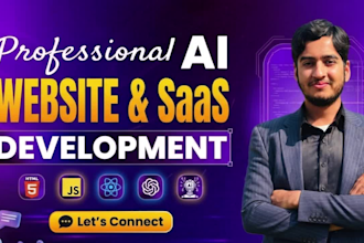 develop ai websites  or web apps that automates your business