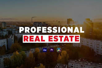 edit a professional real estate video