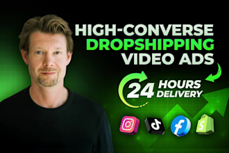 create dropshipping video ads for facebook and instagram