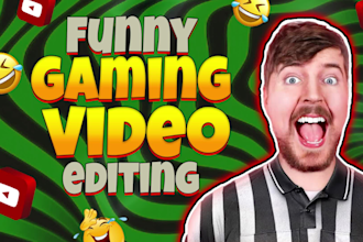 do funny gaming video editing