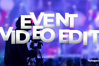 edit party recap and event videos professionally