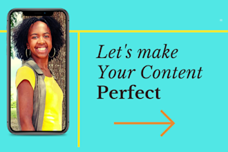 proofread, revise, and copy edit your content