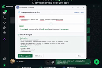 provide an ai writing assistant for windows using gpt, gemini and ollama
