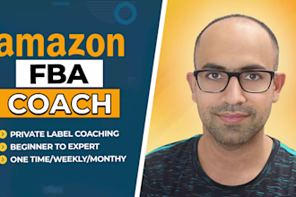 be your amazon consultant, amazon fba coach and amazon fba mentor