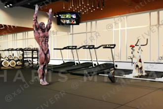 craft 3d characters with outfits and animations