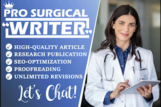 write SEO article or blog post about surgical instruments and medical equipment