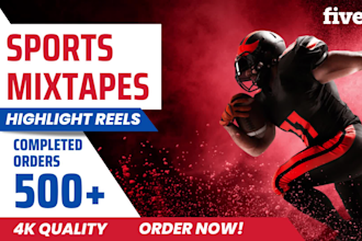 do professional sports video editing