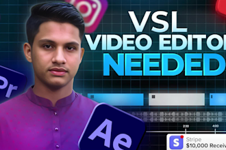 edit a vsl video sales letter that converts, ads video for your business
