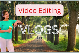 do youtube vlogs video editing, travel, lifestyle