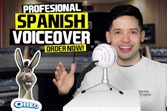 record a great voice in spanish for your projects