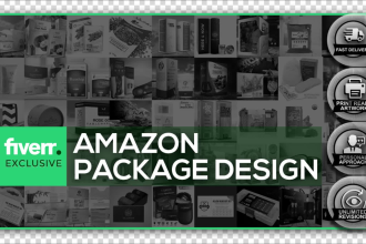 design premium amazon product package