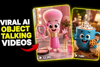 create viral ai talking object videos for your product or service